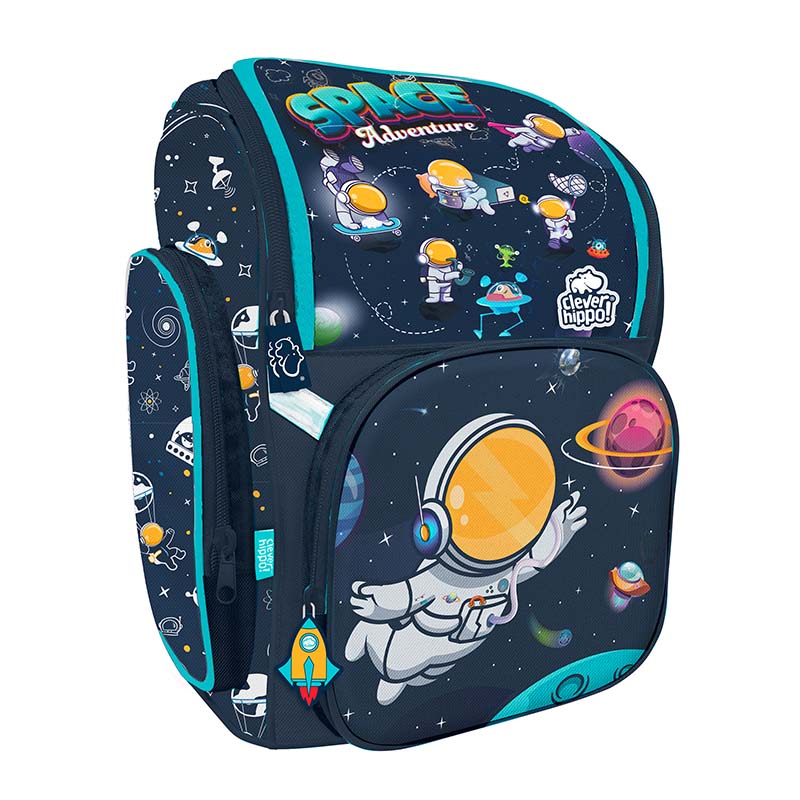 Ba lô Fancy Space Adventure Xanh CLEVERHIPPO BS1220