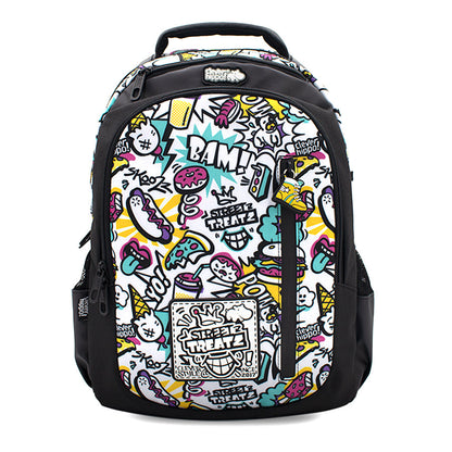 Ba lô Zipit - Street Style Trắng CLEVERHIPPO BST9204