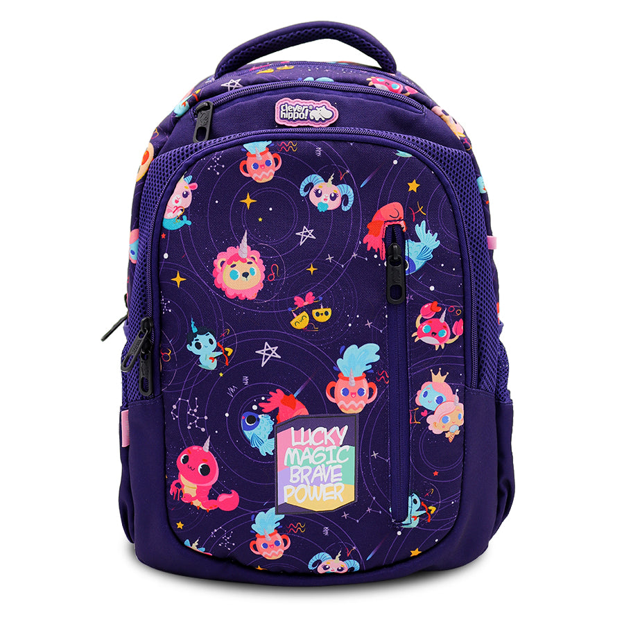 Ba lô Zipit - Kỳ Lân Ngân Hà Tím CLEVERHIPPO BU9201
