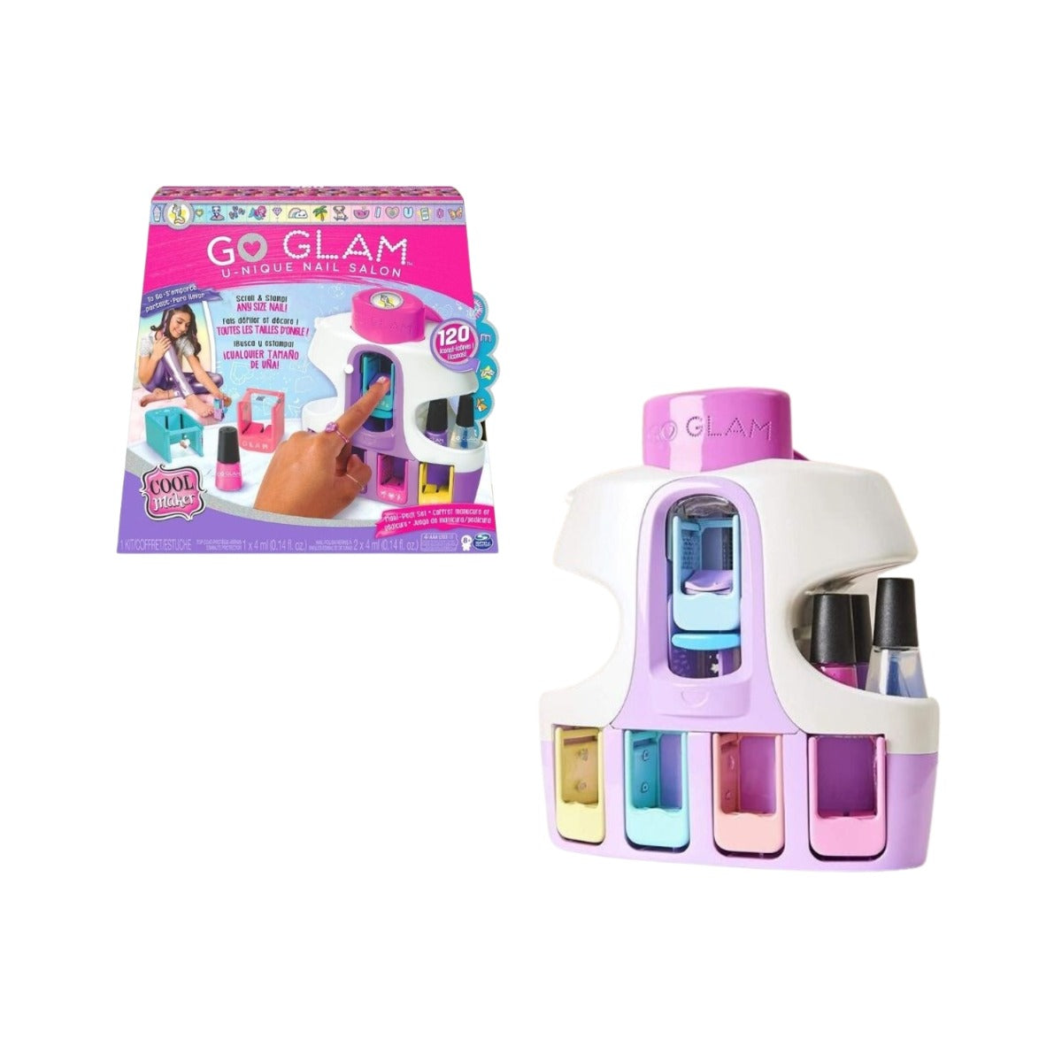 Bộ dụng cụ sơn móng tay in hình cao cấp thế hệ mới COOL MAKER 6061175B