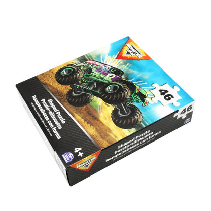 Bộ xếp hình 46 miếng theo shape - Monster Jam SPIN GAMES 20140868