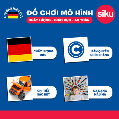 Bộ Quà Tặng 2 Mô Hình Xe Và Máy Bay Mùa Hè SIKU 6325
