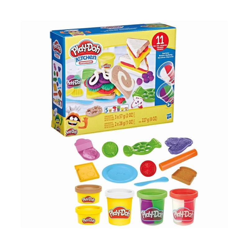 Bộ sandwitch cầu vồng PLAYDOH F5746