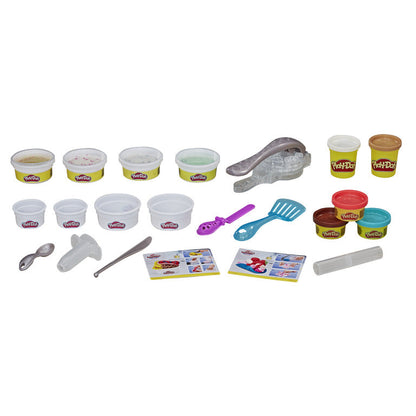 Bộ kem cuộn cầu vòng PLAYDOH E8055