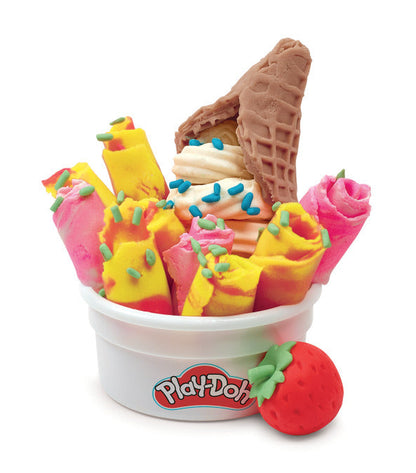 Bộ kem cuộn cầu vòng PLAYDOH E8055