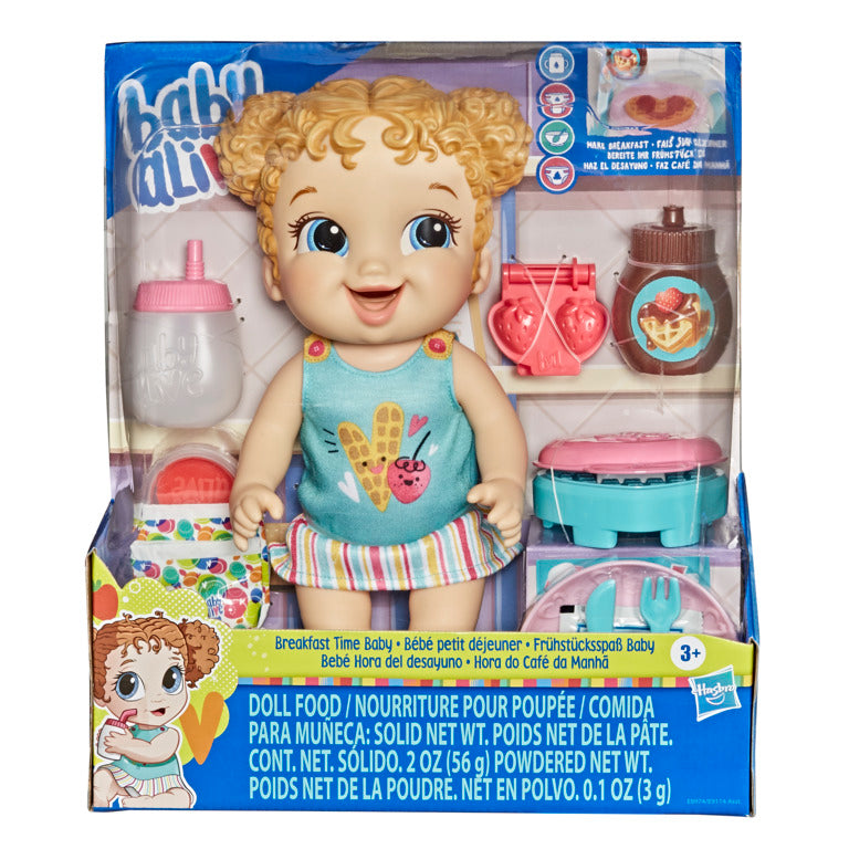 Bé Lisa tập làm bữa sáng BABY ALIVE E8974