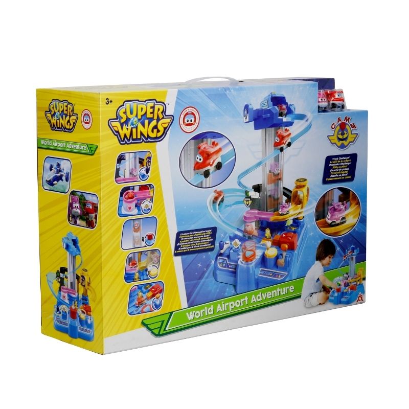 Bộ Sân bay thám hiểm siêu khổng lồ SUPERWINGS EU750850