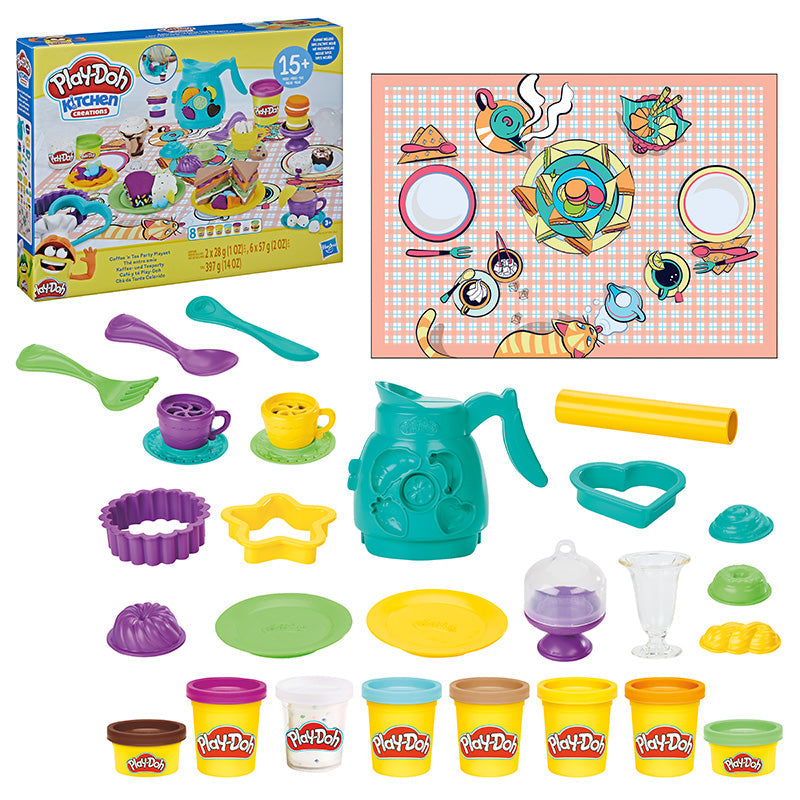 Bộ cà phê và tiệc trà PLAYDOH F1791