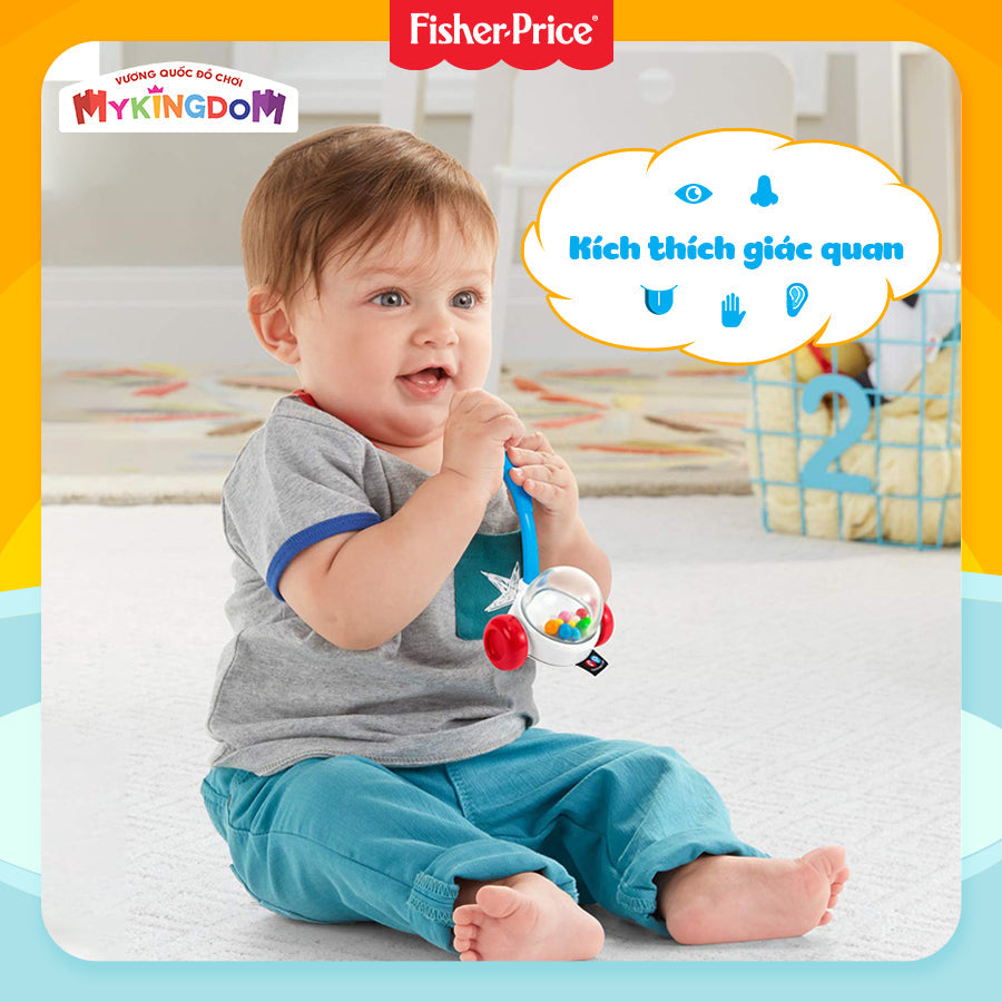 Bộ đồ chơi lục lạc cho bé nhỏ FISHER PRICE MATTEL FBH63