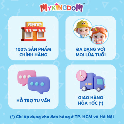 Bảng vẽ thông minh mực đa sắc size 10 inch Vịt Con Vàng COOLKIDS ZJ01