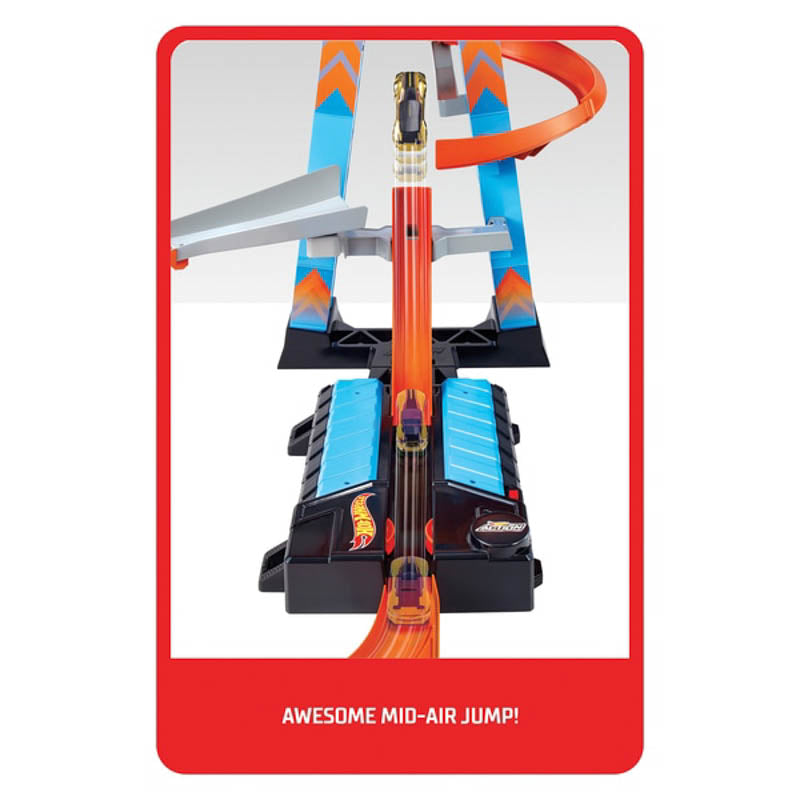 Bộ thử thách Hot Wheels Tòa Tháp Trọc Trời Lượn Vòng HOT WHEELS GJM76