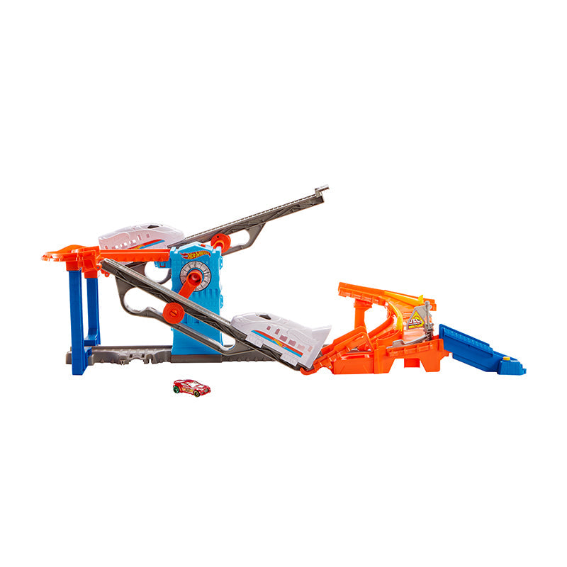 Bộ Hot Wheels xe lửa siêu tốc HOT WHEELS GRW38