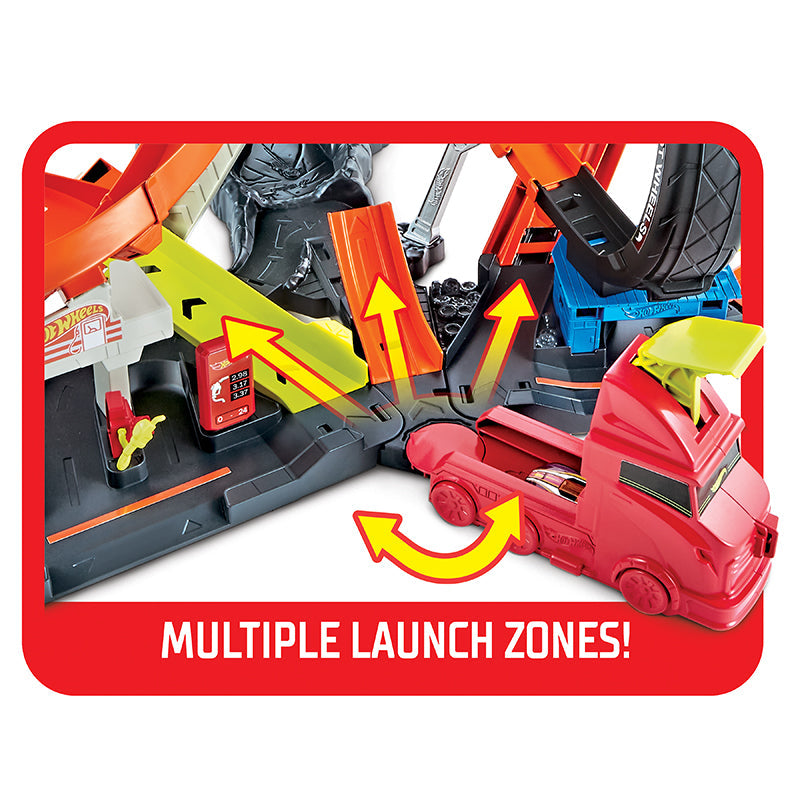 Bộ Hot Wheels Thành Phố Khỉ Đột Gorllia HOT WHEELS GTT94