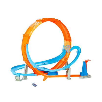 Bộ Hot Wheels đường đua xoắn ốc cực đại HOT WHEELS GTV14