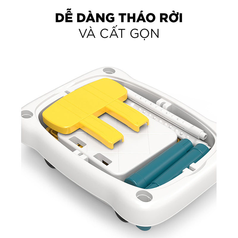 Bàn học kèm ghế cho bé size lớn PEEK A BOO H304-A