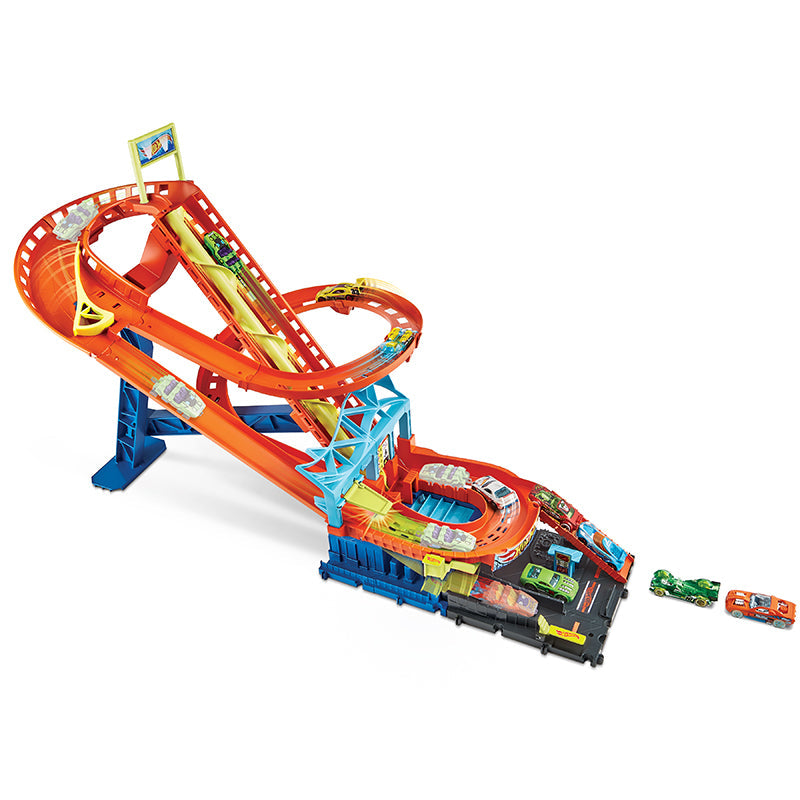 Bộ tàu lượn siêu tốc Hot Wheel HOT WHEELS HDP04
