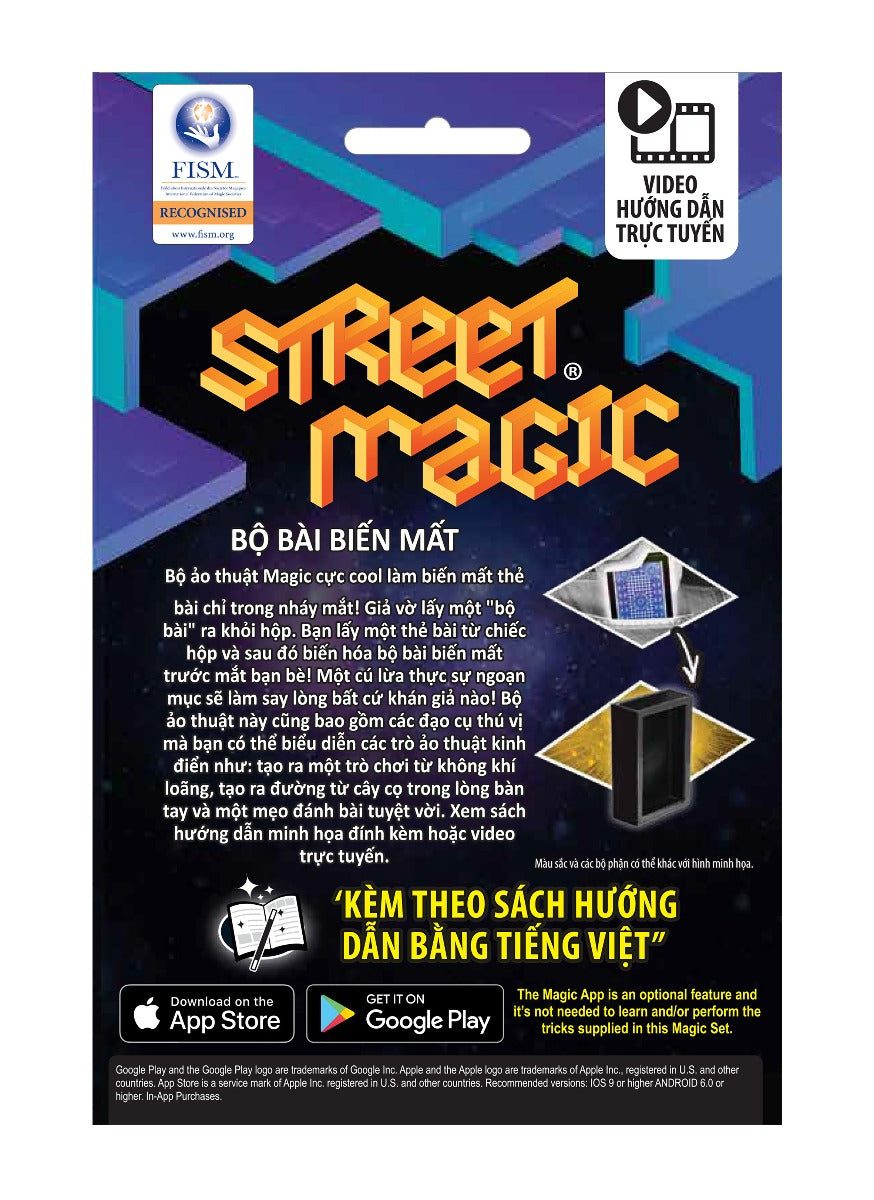Bộ bài ma thuật Magic Hanky Panky HP1211