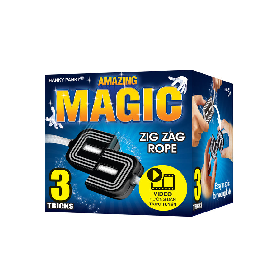 Bộ 3 trò ảo thuật hấp dẫn cùng Sợi dây Zig Zag Hanky Panky HP1510