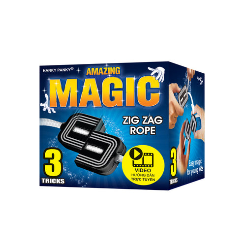 Bộ 3 trò ảo thuật hấp dẫn cùng Sợi dây Zig Zag Hanky Panky HP1510