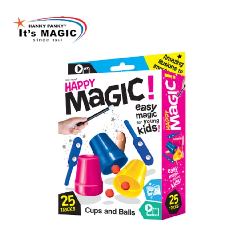 Bộ Happy Magic 25 trò ảo thuật cùng ly và bóng Hanky Panky HP1941