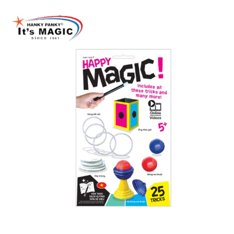 Bộ 25 trò ảo thuật cùng những chiếc vòng ma thuật Hanky Panky HP1942