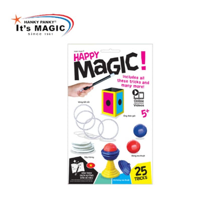 Bộ 25 trò ảo thuật cùng những chiếc vòng ma thuật Hanky Panky HP1942