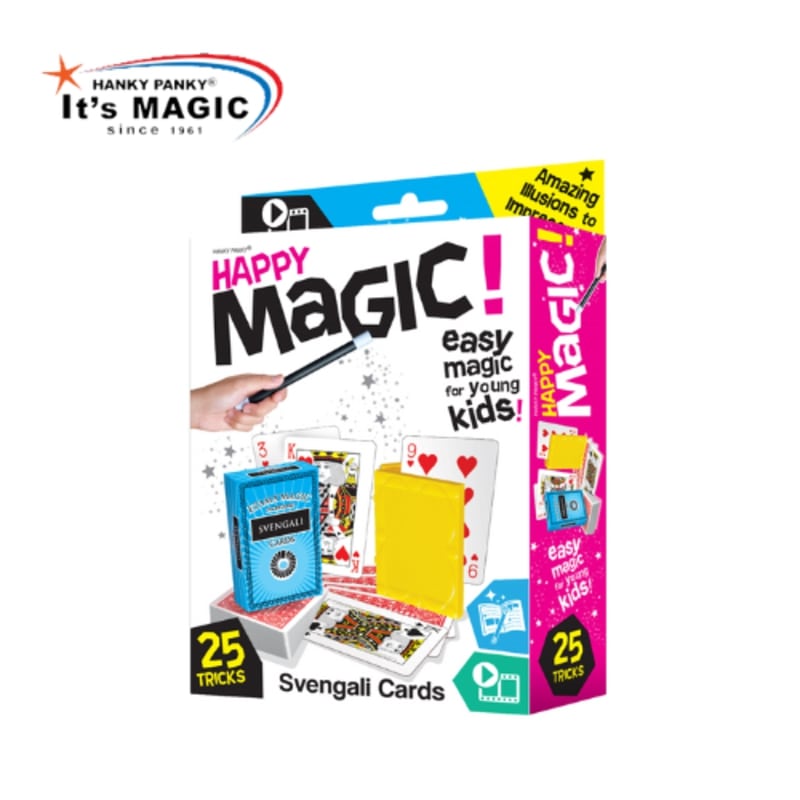 Bộ Happy Magic 25 trò ảo thuật cùng những lá bài bất ngờ Hanky Panky HP1944