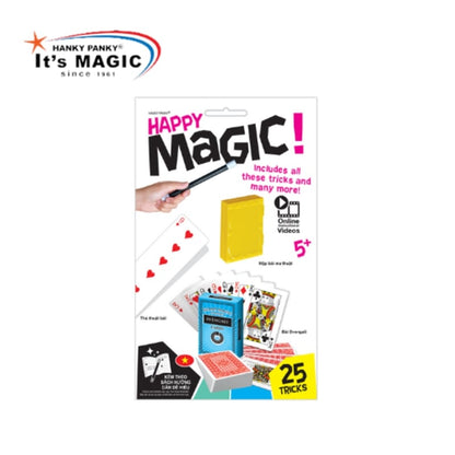 Bộ Happy Magic 25 trò ảo thuật cùng những lá bài bất ngờ Hanky Panky HP1944