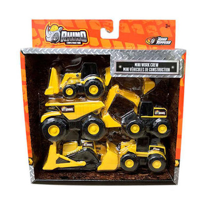 Bộ đồ chơi 5 chiếc xe mô hình chủ đề công trình ROAD RIPPERS 30030