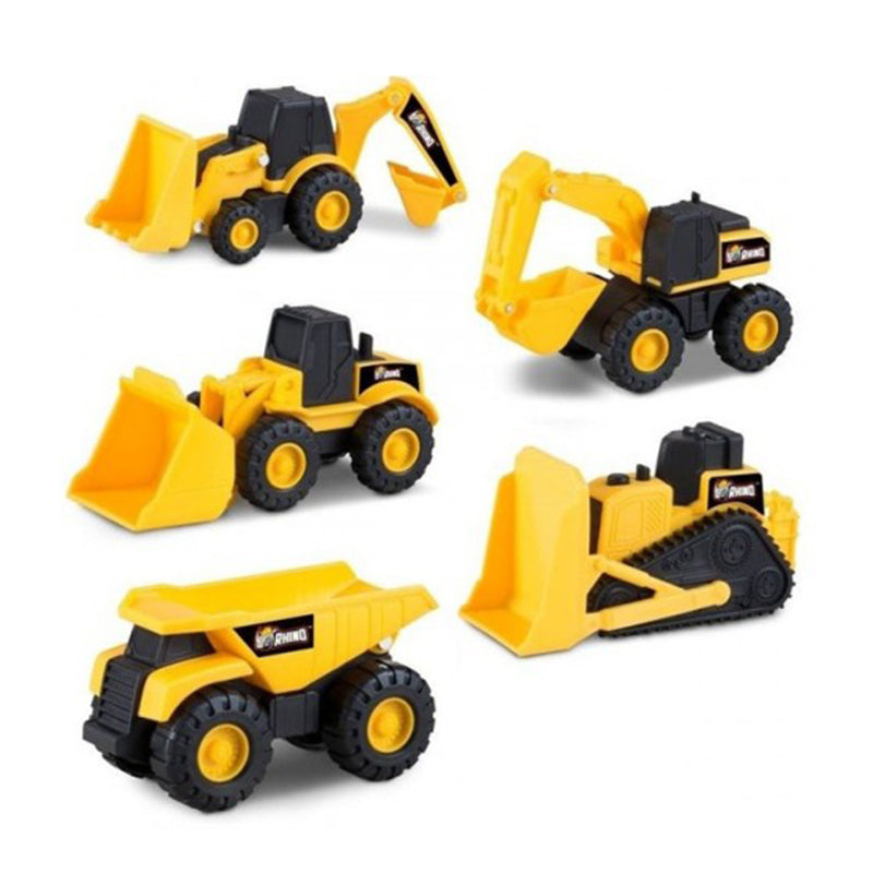 Bộ đồ chơi 5 chiếc xe mô hình chủ đề công trình ROAD RIPPERS 30030