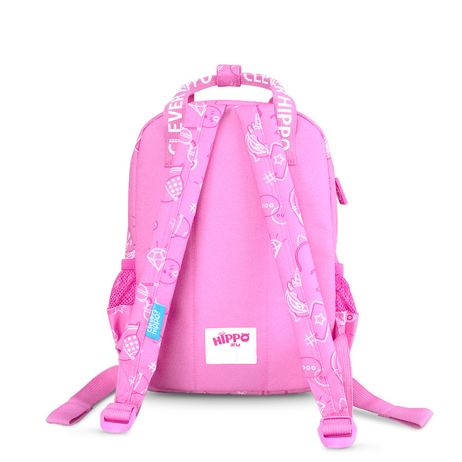 Ba lô Mini - Boba Dễ Thương Hồng CLEVERHIPPO BC4101