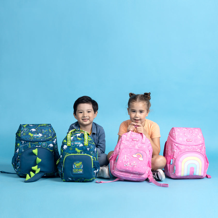 Ba lô Mini - Boba Dễ Thương Hồng CLEVERHIPPO BC4101