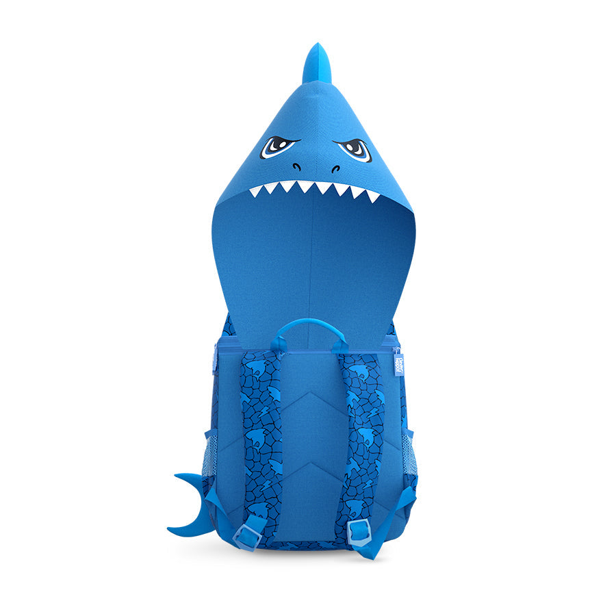 Ba lô Hoodie - Shark Cage Xanh CLEVERHIPPO BS3103