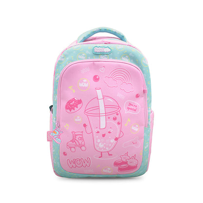 Ba lô Easy Go - Boba Sành Điệu Hồng CLEVERHIPPO BC0105