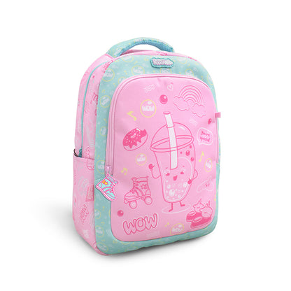 Ba lô Easy Go - Boba Sành Điệu Hồng CLEVERHIPPO BC0105