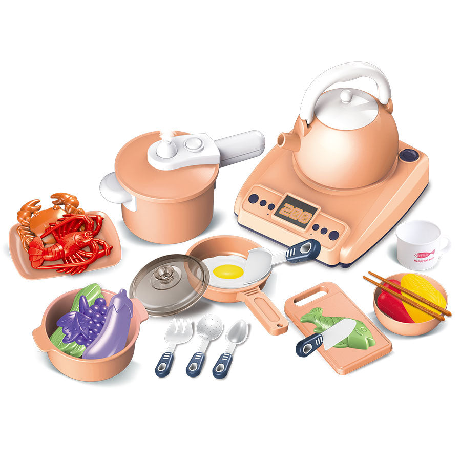 Bộ nồi lẩu điện mini Cam SWEET HEART SH199