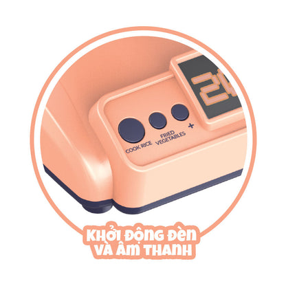 Bộ nồi lẩu điện mini Cam SWEET HEART SH199