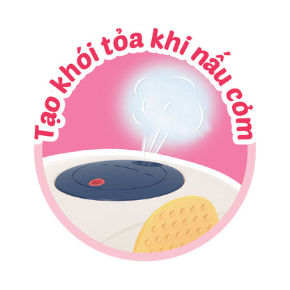 Bộ nồi cơm điện mini Xanh dương SWEET HEART SH8814