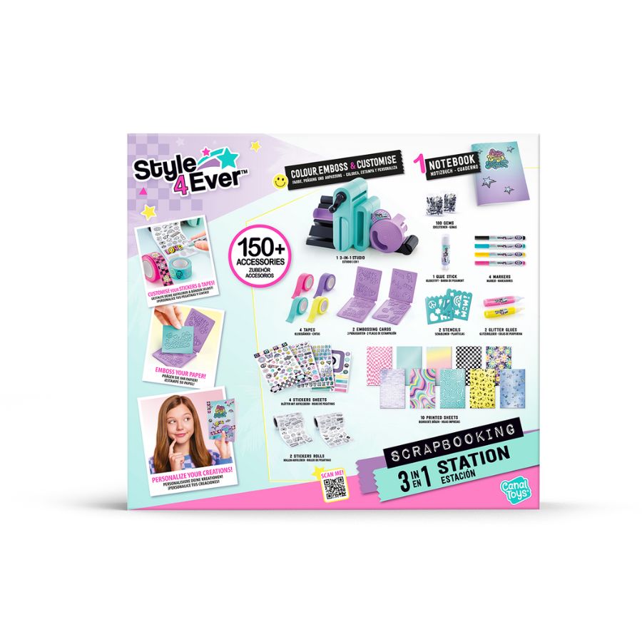 Bộ Dụng Cụ Trang Trí Sổ 3 Trong 1 STYLE4EVER OFG275