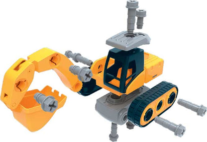 Bộ đồ chơi lắp ráp Vecto DIY - Xe xúc và phụ kiện VECTO OK1041