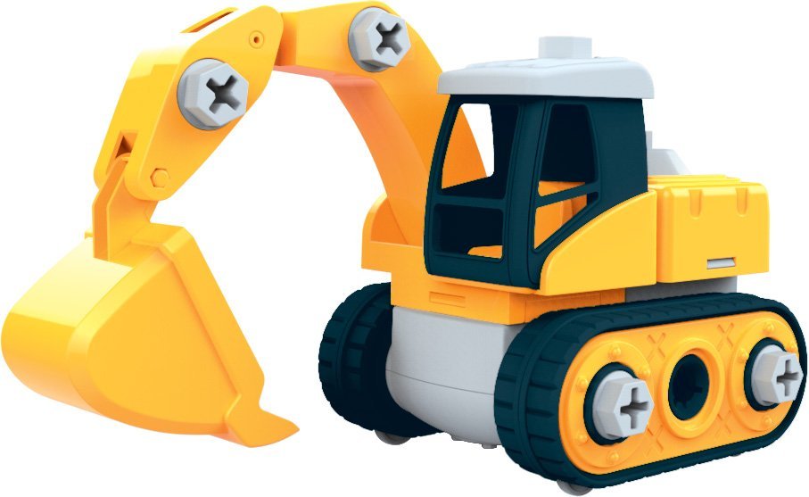 Bộ đồ chơi lắp ráp Vecto DIY - Xe xúc và phụ kiện VECTO OK1041