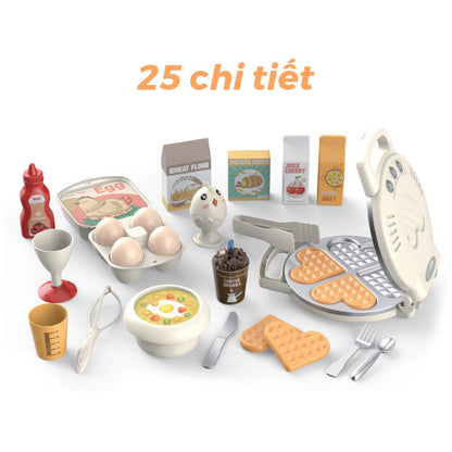 Bộ đồ chơi bữa tiệc bánh waffle SWEET HEART SH8612