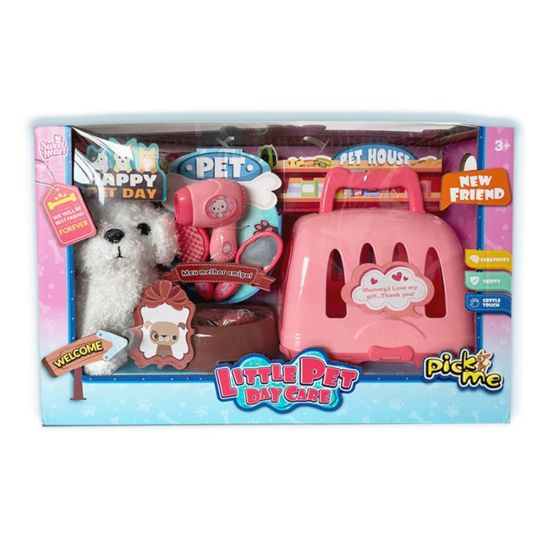 Bộ chăm sóc cún cưng hồng SWEET HEART SH906-3