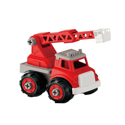 Bộ đồ chơi lắp ráp Vecto DIY  - 4 xe cứu hỏa VECTO VT1061