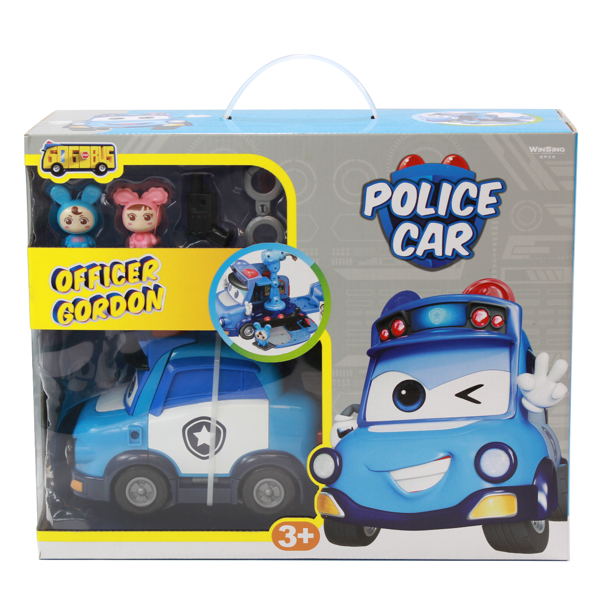 Bộ Playset Xe cảnh sát GoGo Justin GOGO BUS YS3023C