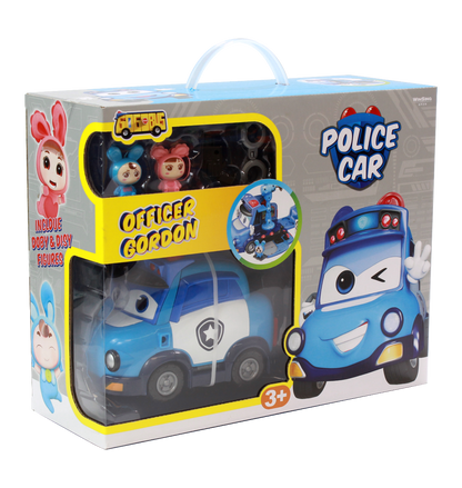 Bộ Playset Xe cảnh sát GoGo Justin GOGO BUS YS3023C