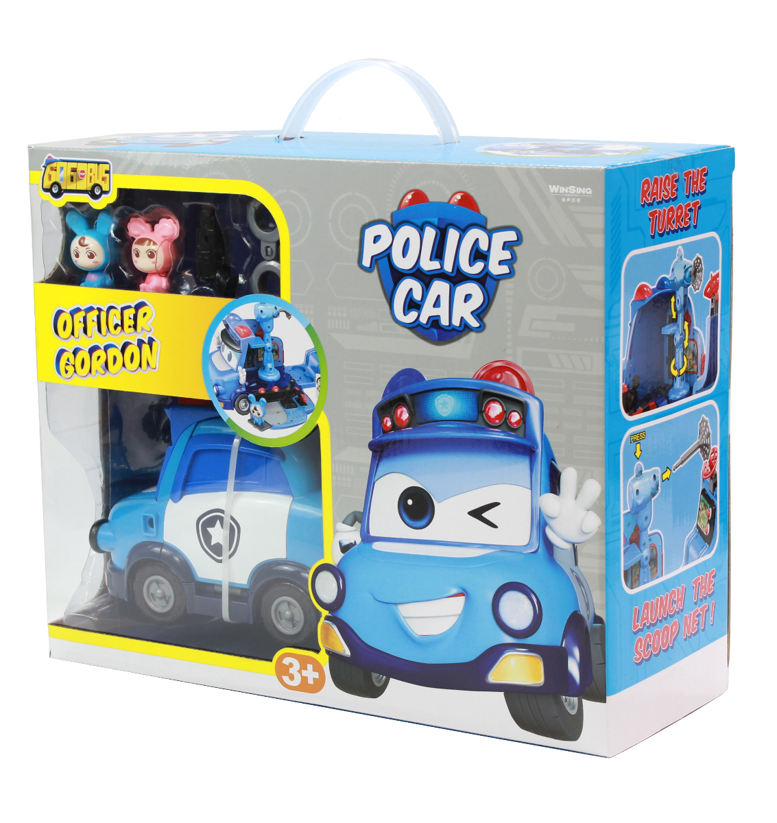 Bộ Playset Xe cảnh sát GoGo Justin GOGO BUS YS3023C