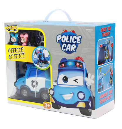 Bộ Playset Xe cảnh sát GoGo Justin GOGO BUS YS3023C