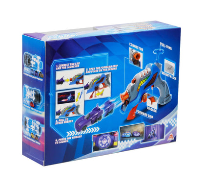 Bộ xe đua và bệ phóng cơ bản Harry Thần Tốc LEGEND SPARK YW222012